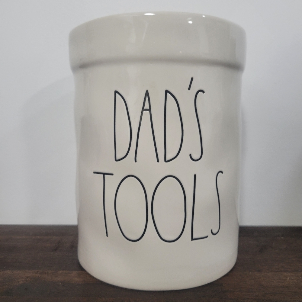 Rae Dunn Dad's Tools Crock
